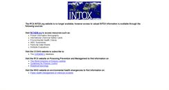 Desktop Screenshot of intox.org
