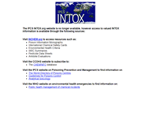 Tablet Screenshot of intox.org